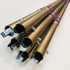 1.75 inch Gold Anodized Aluminum button 6ft poles scaled